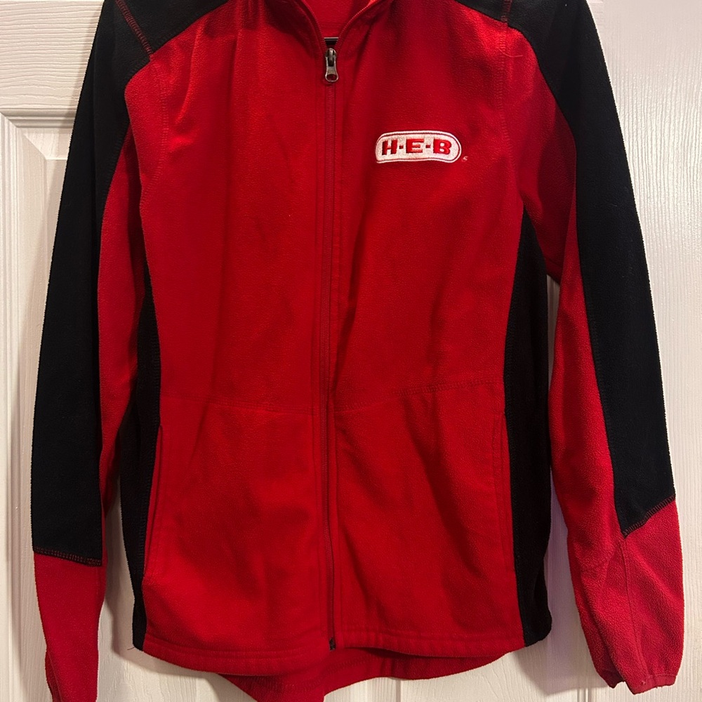 HEB employee jacket